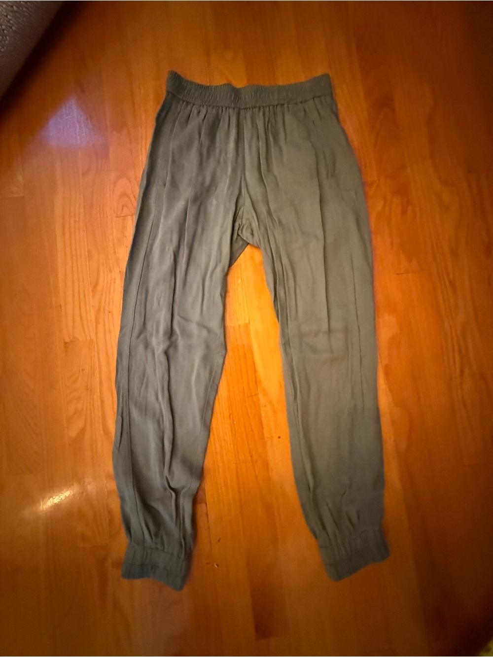 Nanette Lepore Olive Green Jogger Pants